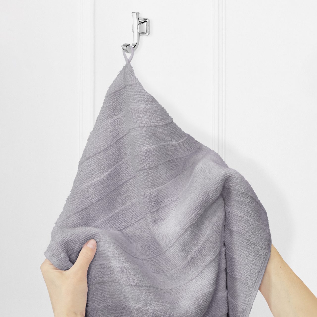 Полотенце Авеню серое