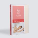 Простыня на резинке Трикотажная чайная роза