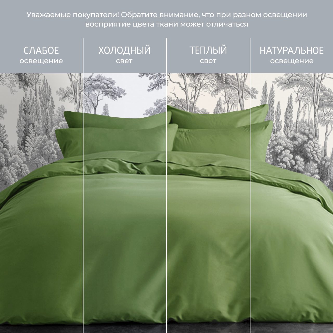 Постельное белье Моноспейс кашмир