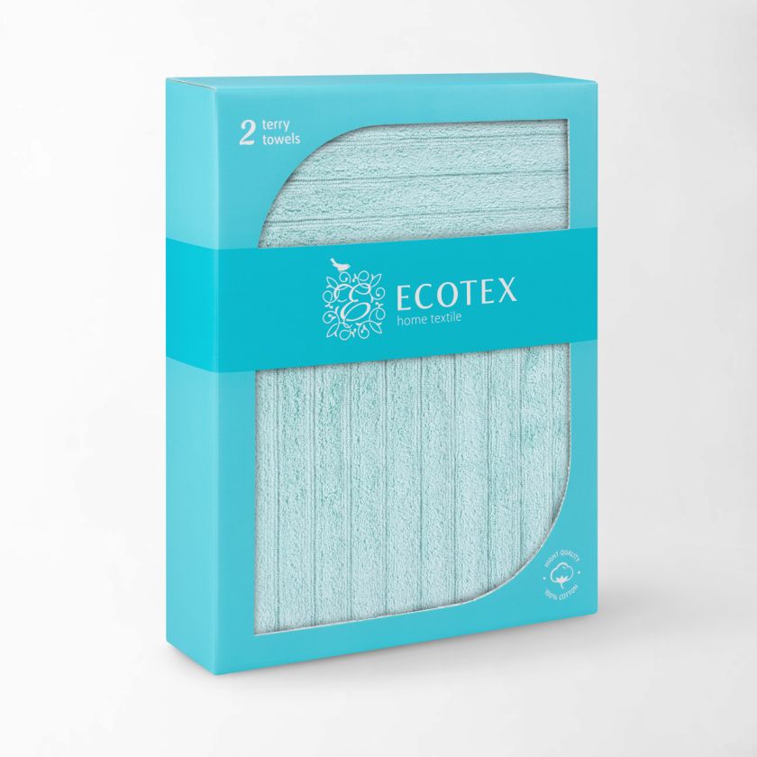 Набор полотенец Лайфстайл голубой