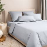 Постельное белье Моноспейс серый