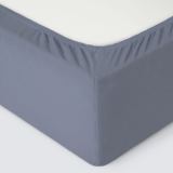 Простыня на резинке Трикотажная антрацит