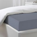 Простыня на резинке Трикотажная антрацит