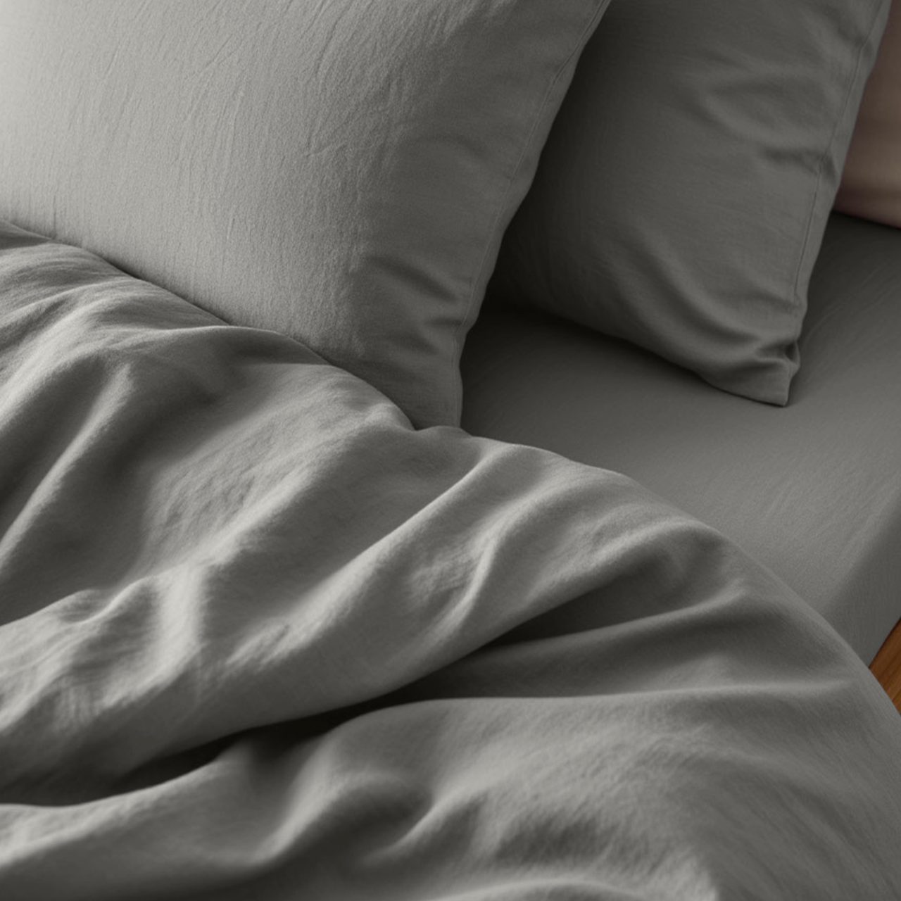 Постельное белье Love colors антрацит