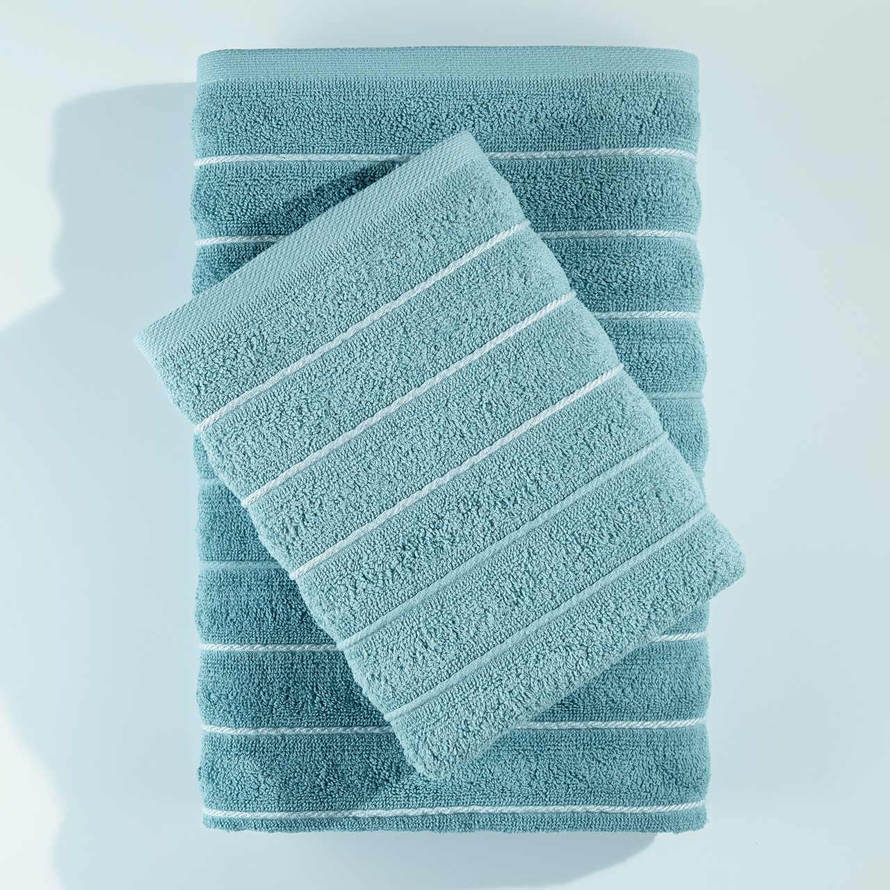 Полотенце Люкс голубой