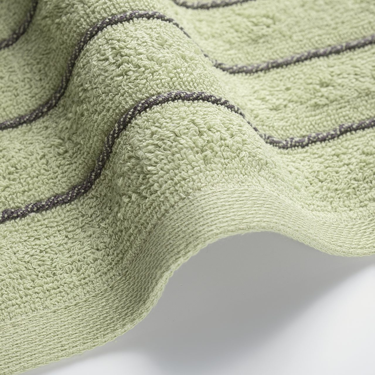 Полотенце Люкс оливковый