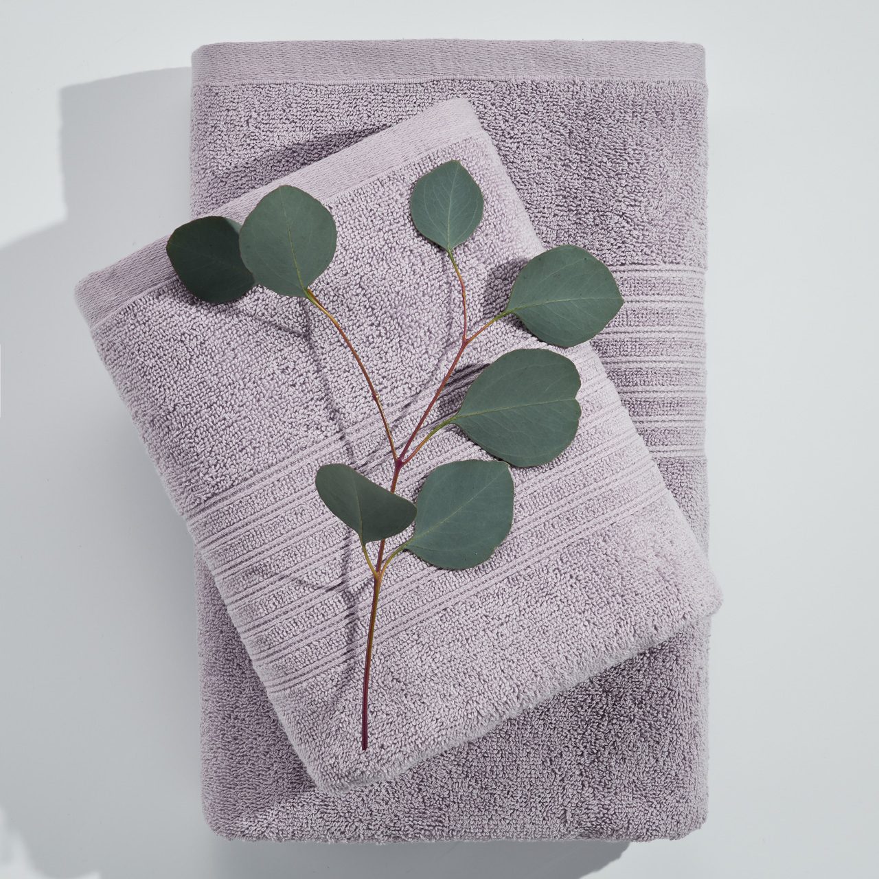 Полотенце Релакс нежно-фиолетовое