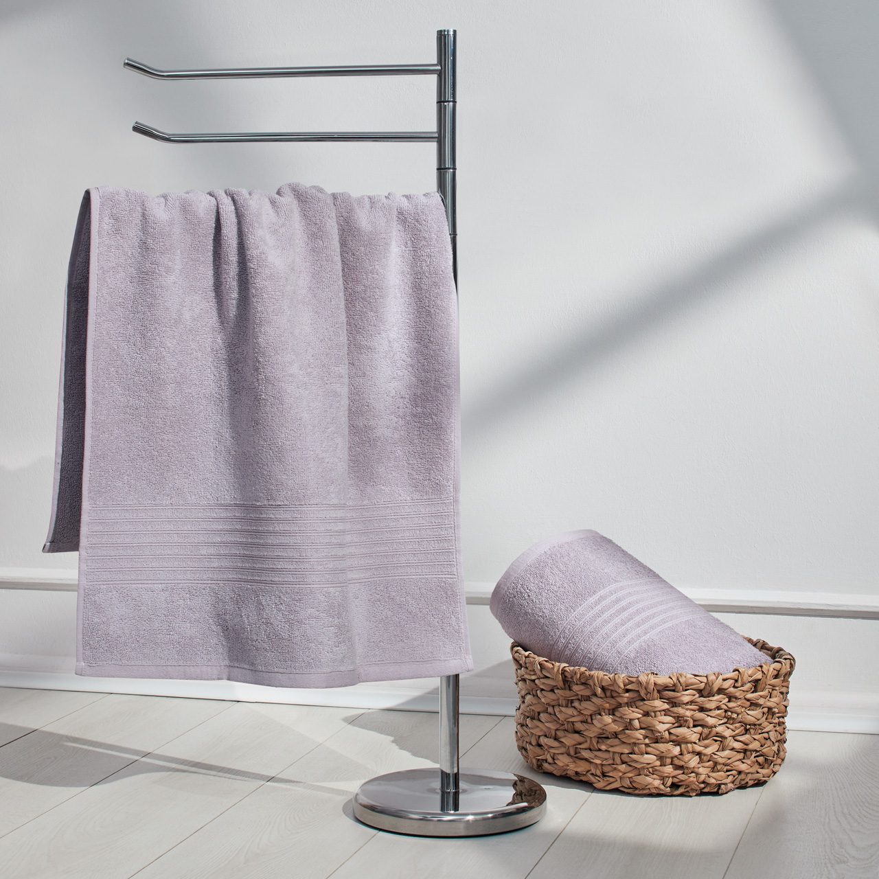 Полотенце Релакс нежно-фиолетовое