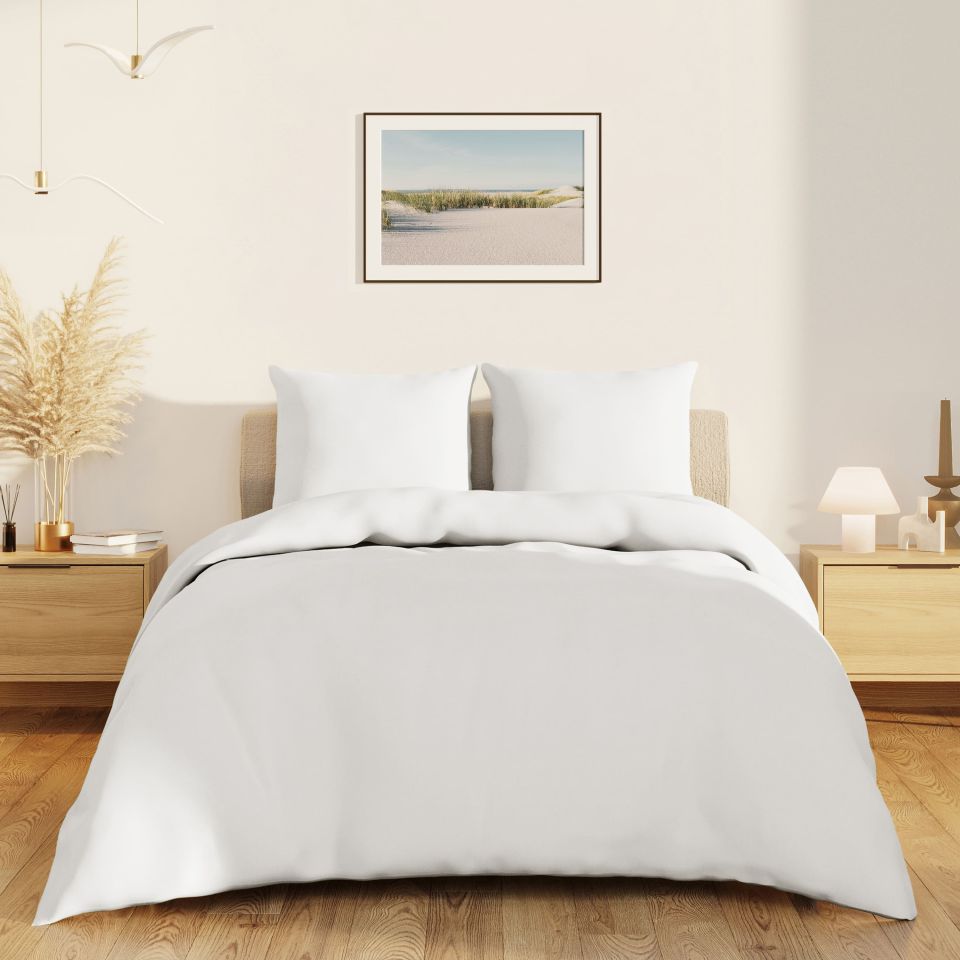 Постельное белье Love colors белый